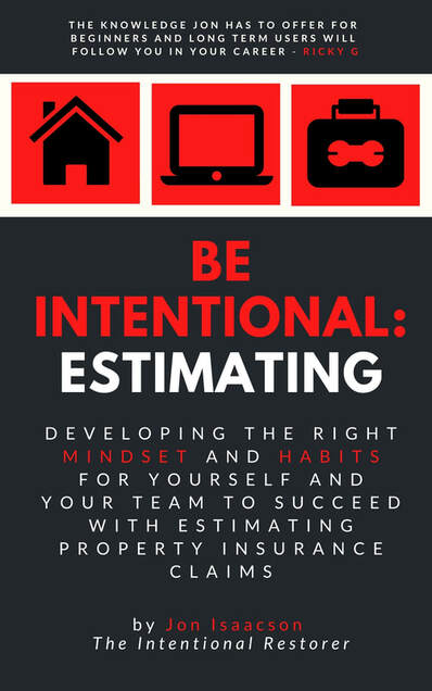 Be Intentional: Estimating book by Jon Isaacson